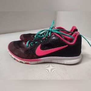 Nike Women's Free 3.0 Running Cross Training Sneakers 10 Polkadot Mesh A21